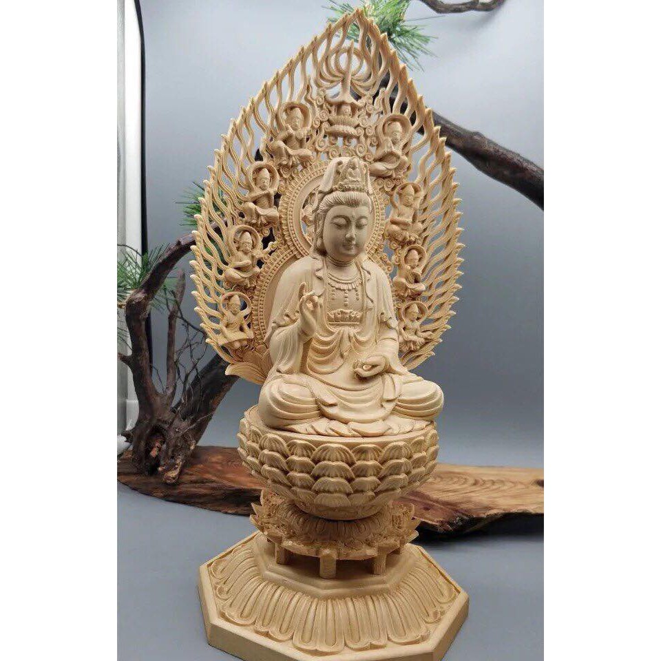 Tượng phật bà ngồi đài sen